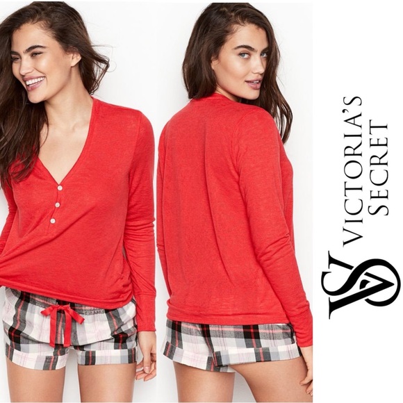 Victoria's Secret | Holiday Pink Plaid Striped Sleep Shorts | Size Medium - Picture 1 of 10